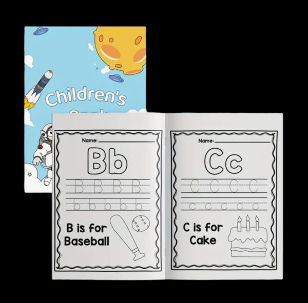 ABC Tracing Workbook for Kids